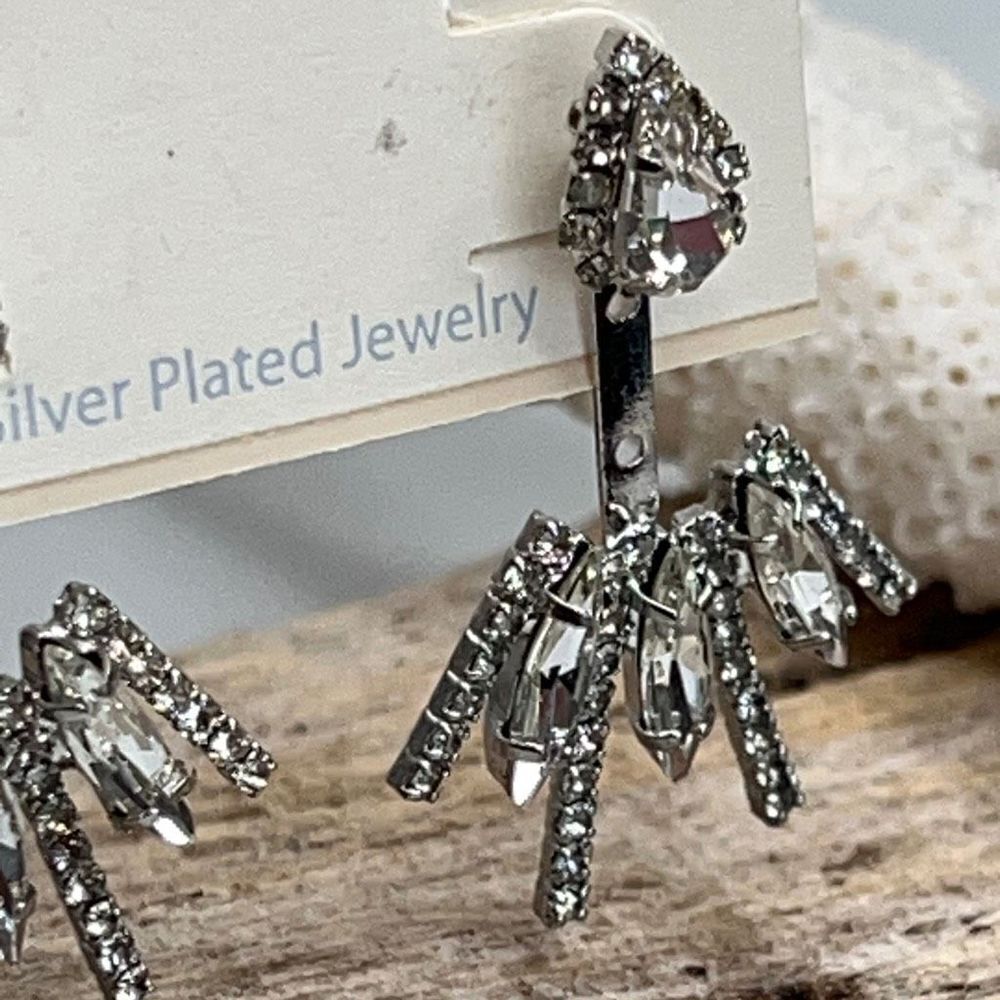 DEW Silver Plated Dangle  Earrings $16ea / 3 for $25